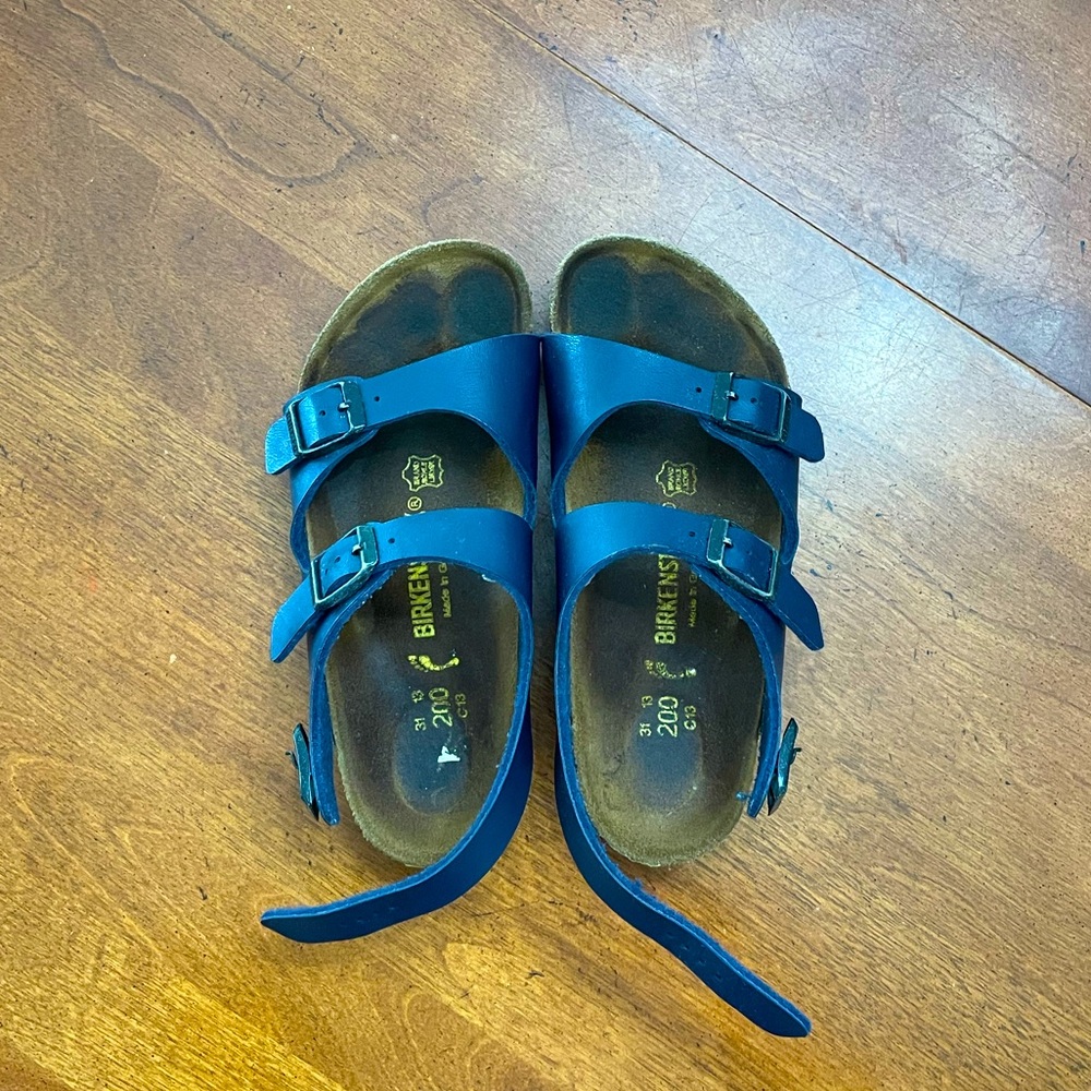 Kid Birkenstocks size 31 (US 13)